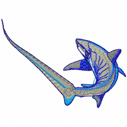 Fishes Embroidery Design 3 Fishes Embroidery Design 3